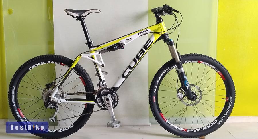 Cube AMS menetkész trail, 26", Fox légrugók, Magura fék, XT