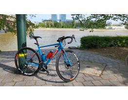 Cube Attain Race Road Bike 2020 Blue and Red eladó!