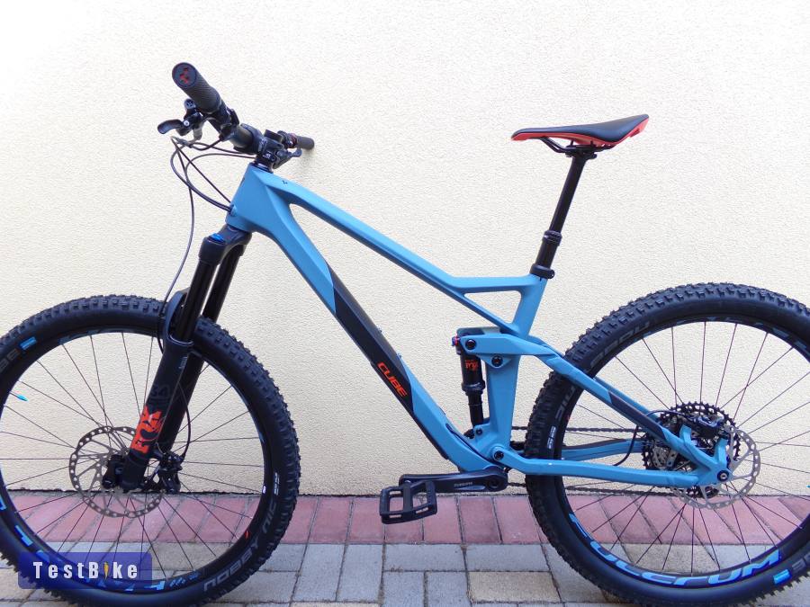Cube Stereo 140 Race Carbon enduro tárcsafék, 1x12 XT, FOX34