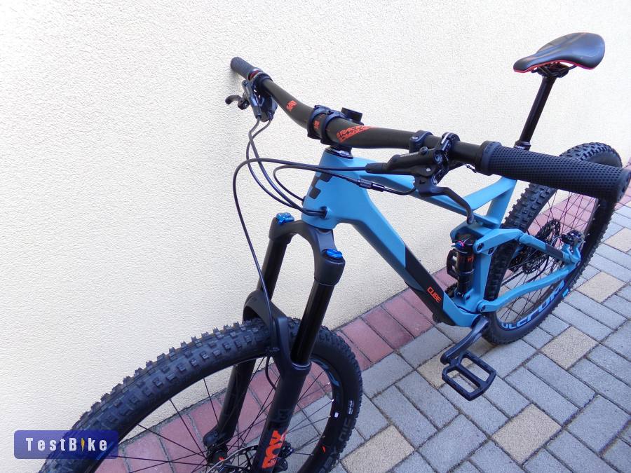 Cube Stereo 140 Race Carbon enduro tárcsafék, 1x12 XT, FOX34