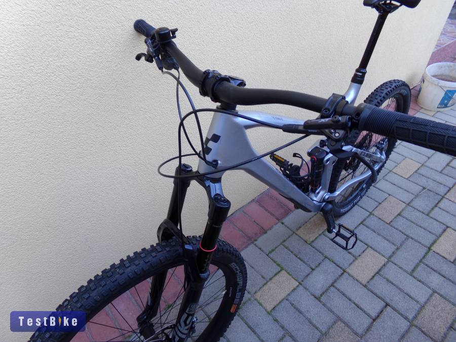 Cube Stereo 140 SL Carbon enduro MTB tárcsafék, 1x12 XT, Roc
