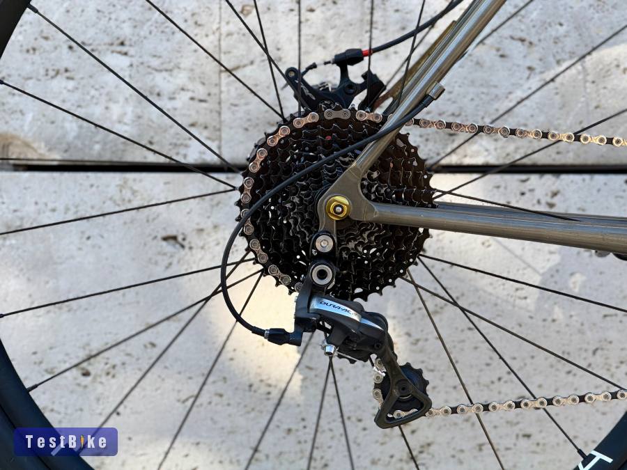 Custom Acél Gravel 1x10 Dura Ace , Hope, H+Son, TRP