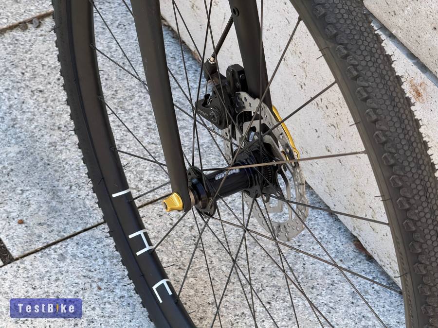 Custom Acél Gravel 1x10 Dura Ace , Hope, H+Son, TRP