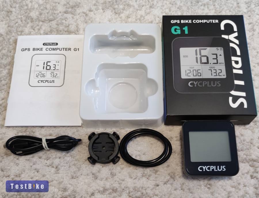 Cycplus G1 GPS kerékpáros computer                          