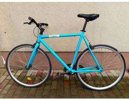 Cygnus fixi kerékpár (Koliken fixed türkiz-fekete)