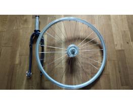 Dahon folding alumínium villa & agydinamós első kerék 24" 