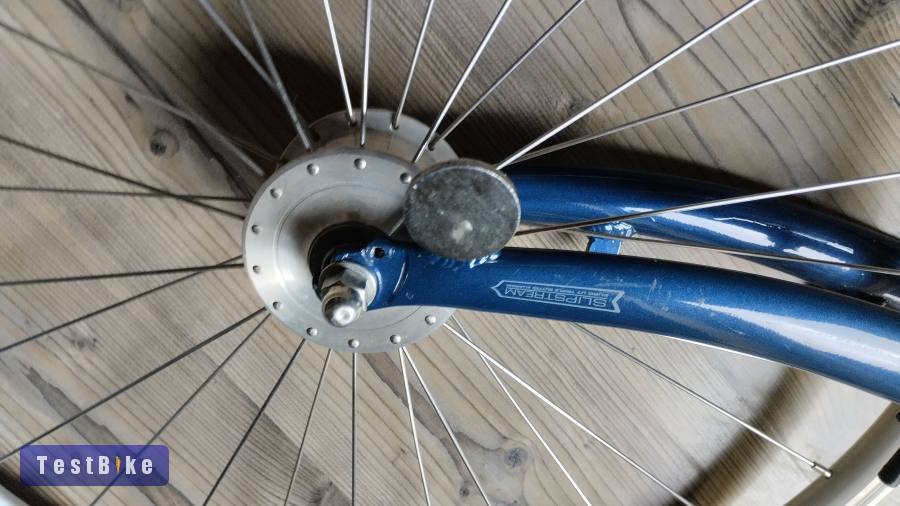 Dahon folding bike első alumínium villa agydinamós kerék 24 
