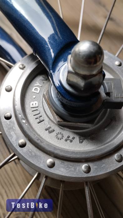 Dahon folding bike első alumínium villa agydinamós kerék 24 