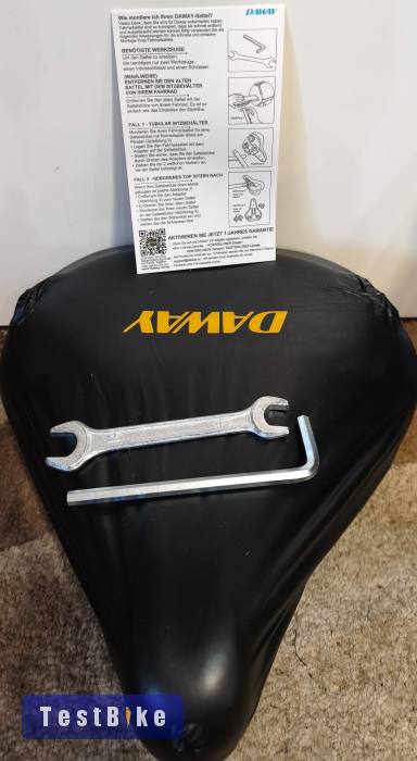 Daway extra kényelmes komfort kerékpárnyereg – Új, 