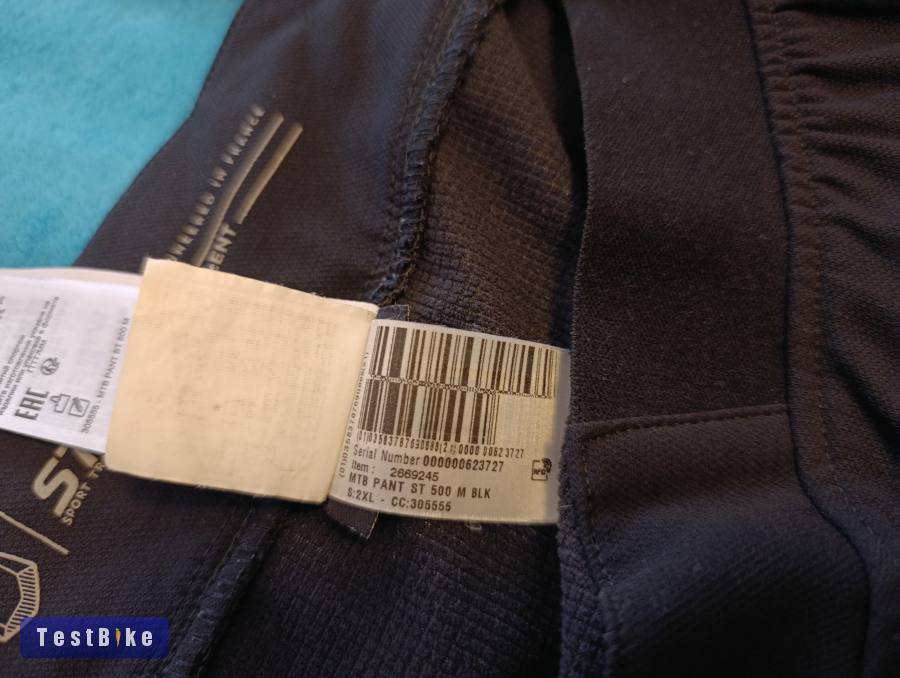 Decathlon ST 500 téli kerékpáros nadrág XXL