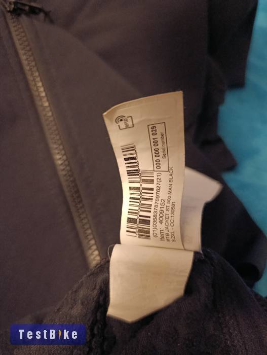 Decathlon ST500 B'Twin téli kerékpáros kabát XXL