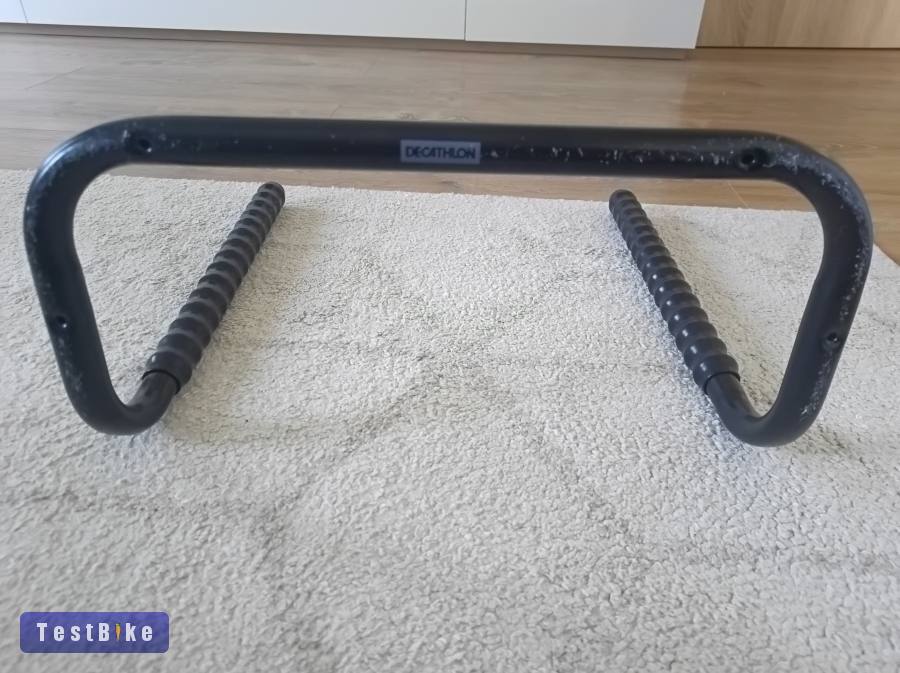Decathlonos kerékpártartó, 2 bringának