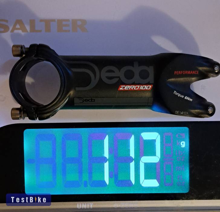 Deda Zero 100 Performance titan csavarokkal