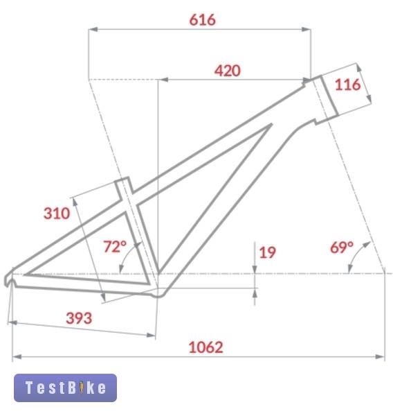Dema Befly Air two 26" dirt váz