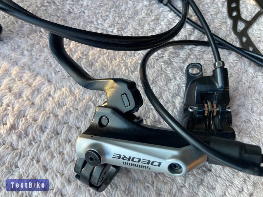 Deore komplett fék szett eladó tarcsakkal együtt 203/180RT66