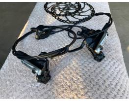 Deore komplett fĂ©k szett eladĂł tarcsakkal egyĂŒtt 203/180RT66