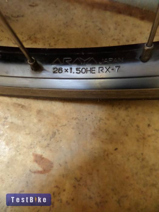 Deore LX araya vintage mtb első kerék 