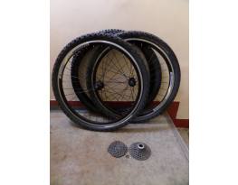 Deore xt agyas kerékszett 26-os patika állapotban