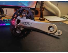 Deore XT hajtómű középcsapággyal