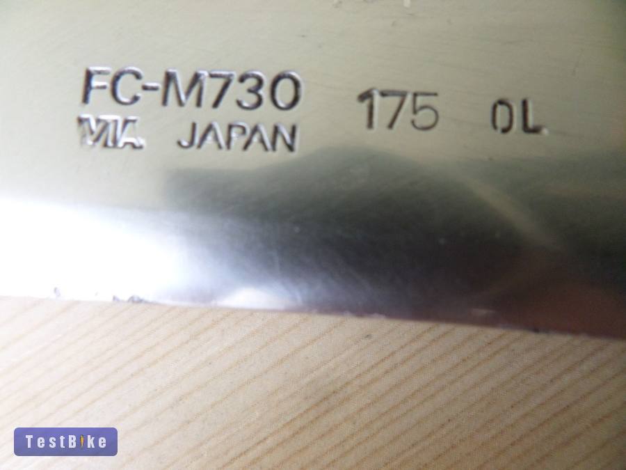 Shimano Deore XT M-730 175 mm,110-74 lyukkör