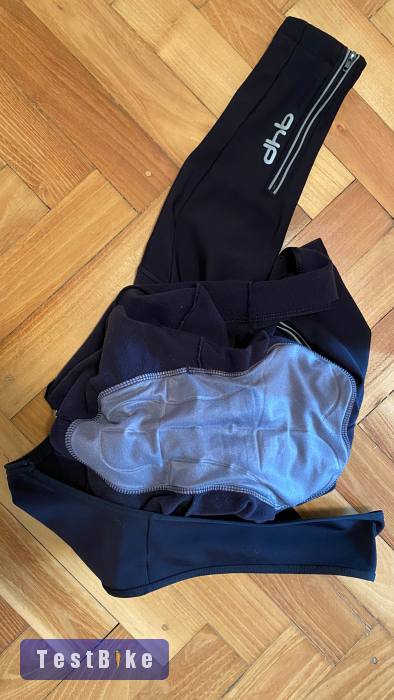 DHB olasz téli kantáros kerékpáros nadrág XL
