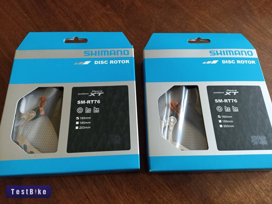 Dobozos, új féktárcsa Shimano Deore XT SM-RT76 