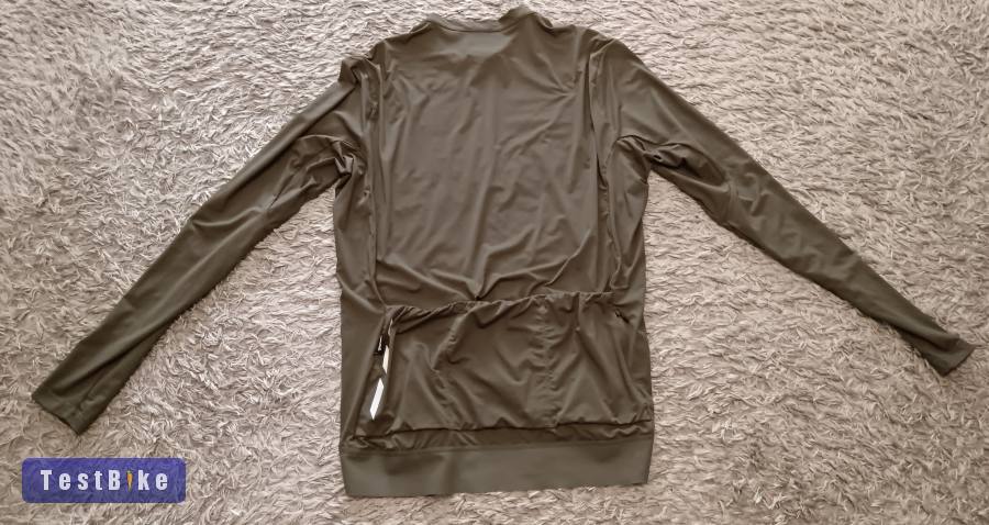 Donen hosszú ujjú kerékpáros mez, khaki színű. 