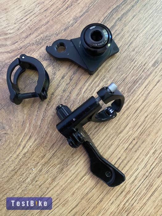 Dropper kar, UDH váltófül, Sram MMX bilincs