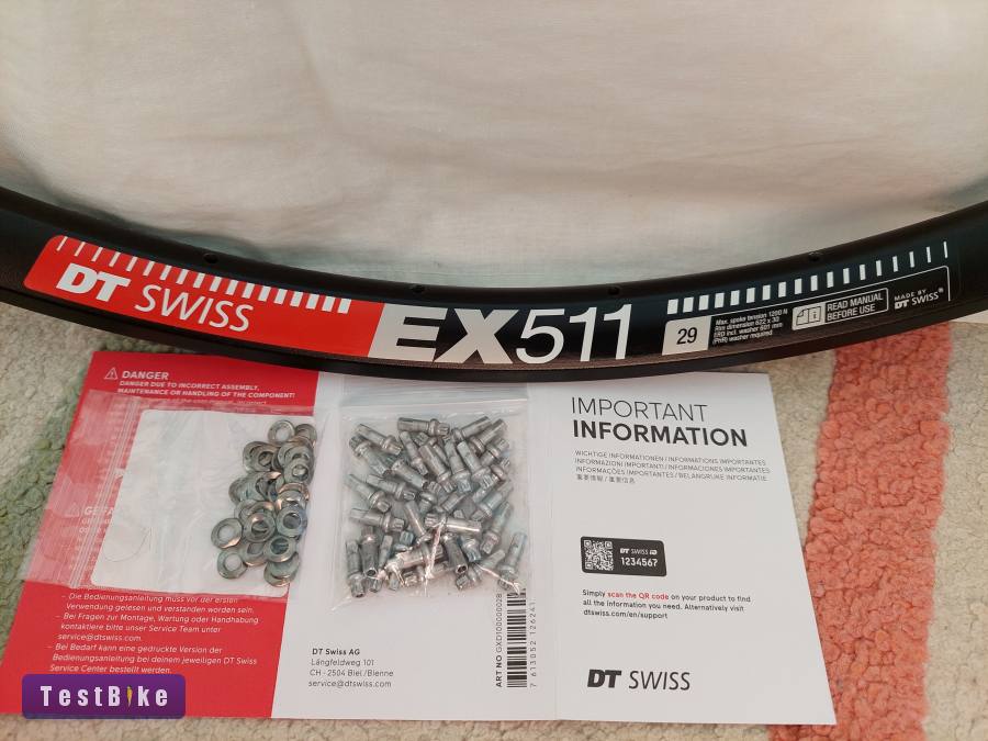 DT Swiss EX 511 29" újszerű 
