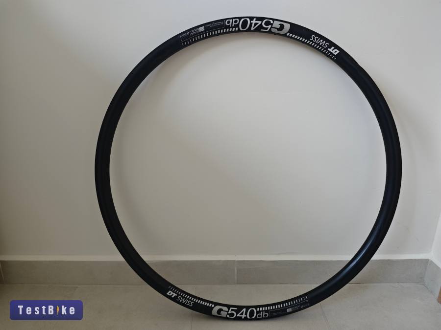DT Swiss G540, 24x622, 32 lyukas, tárcsafékes gravel felni