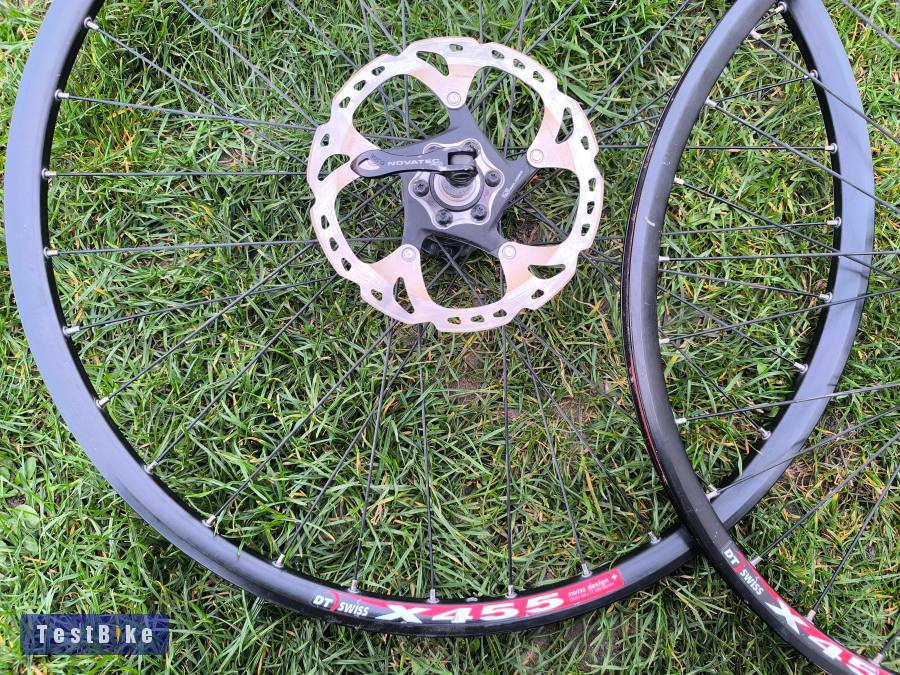 DT Swiss X455 tárcsafékes 26"-os kerékszett 