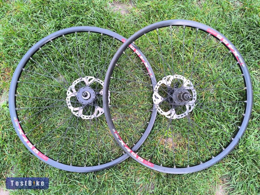 DT Swiss X455 tárcsafékes 26"-os kerékszett 