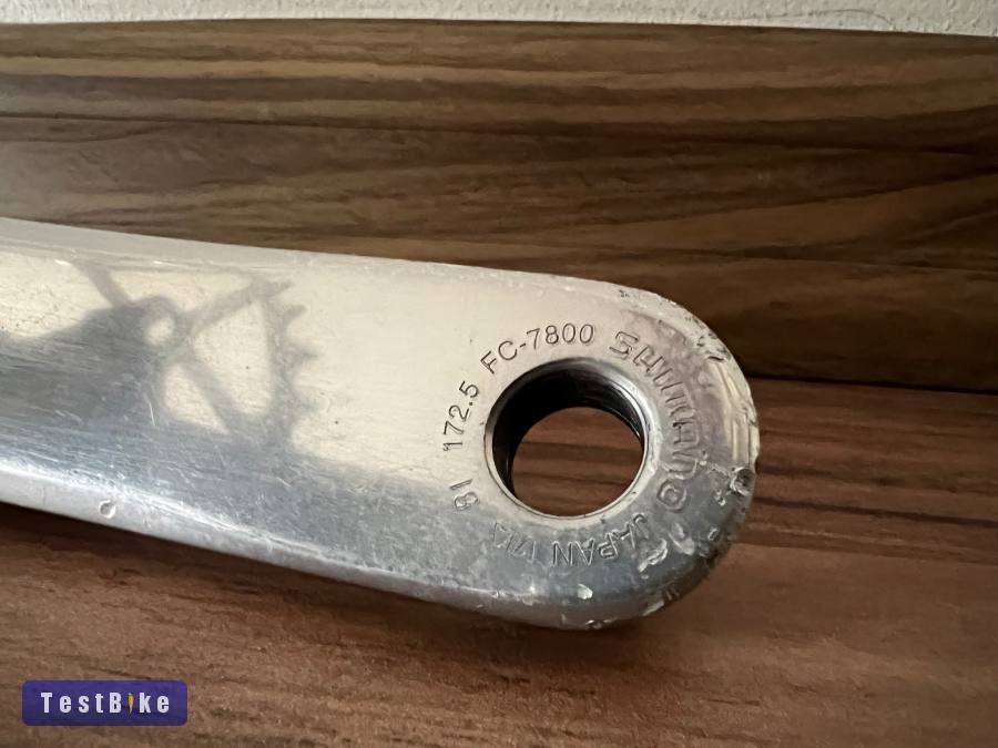 Dura Ace 7800 172,5 hajtókar 50t narrow wide tányérral