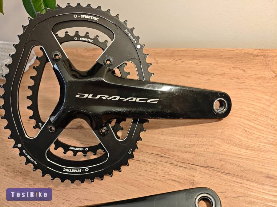 Dura Ace 9200 hajtómű ovál lánctányérral 2×12