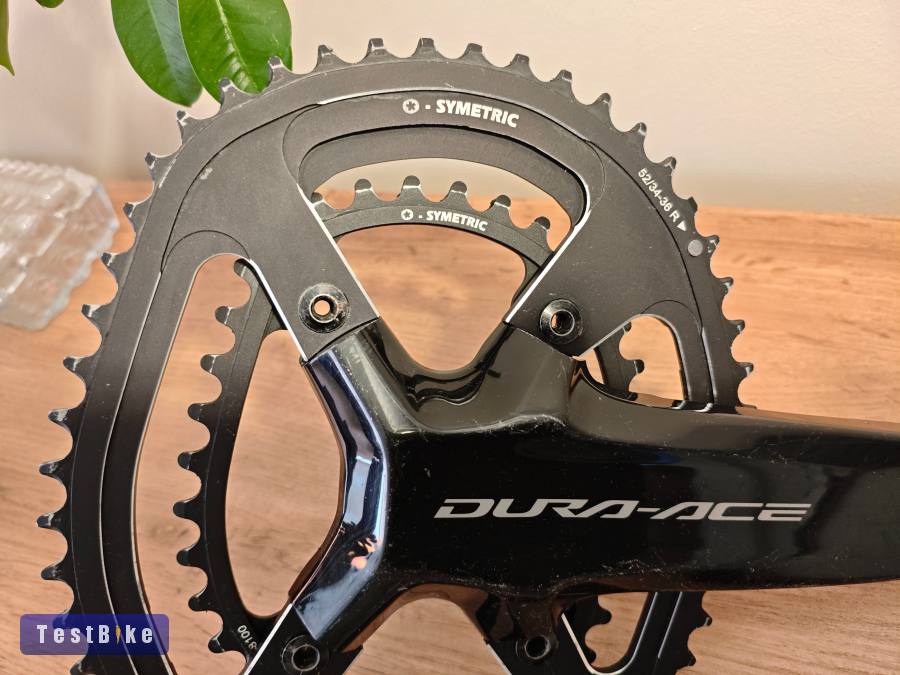 Dura Ace 9200 hajtómű ovál lánctányérral 2×12