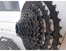 E thirteen 11seb 9-46 fogaskoszorú, Shimano cn-hg 601 lánc