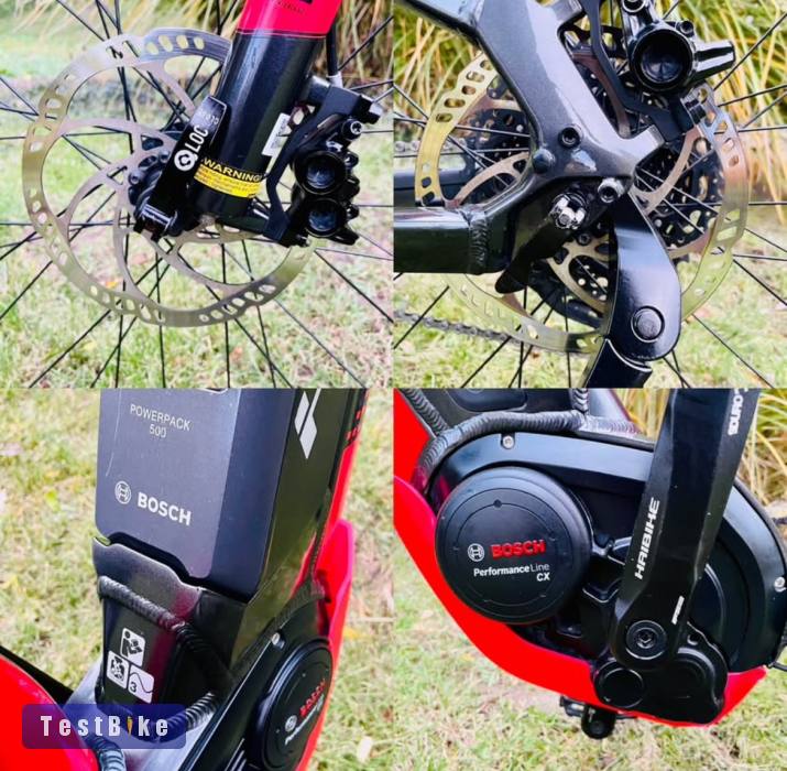 Ebike Elektromos kerékpár pedelec Bosch Motor Haibike Sduro 