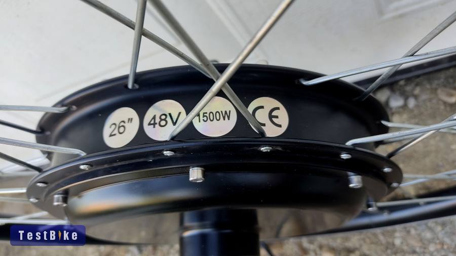 Ebike agymotor 45-50Km/h 1500W, 48V hátsó kerék 26"