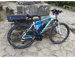 Egyedi építésű Cube elektromos kerékpár - 300 Km hatótávval