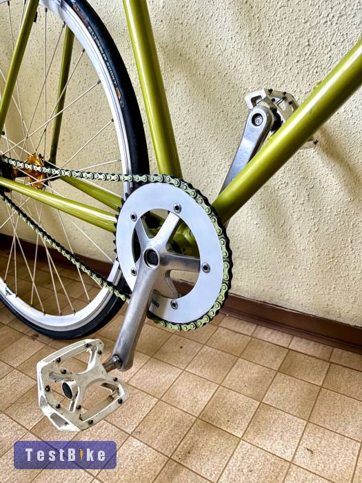Egyedileg épített single speed / fixi kerékpár
