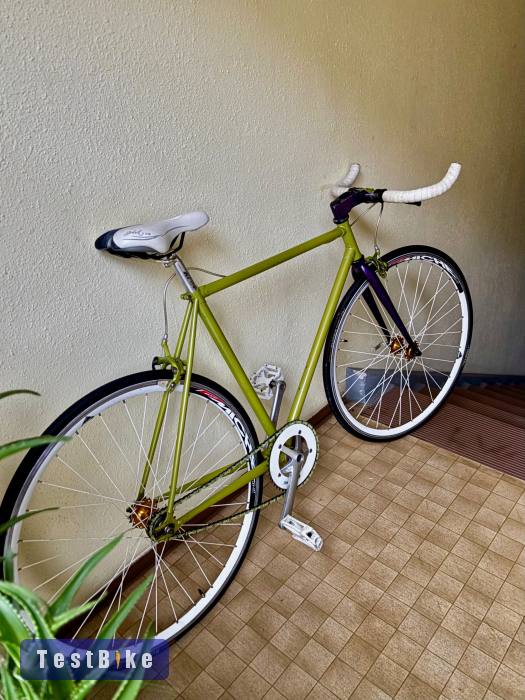 Egyedileg épített single speed / fixi kerékpár