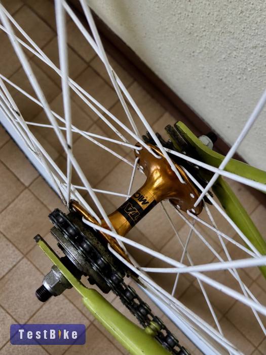 Egyedileg épített single speed / fixi kerékpár
