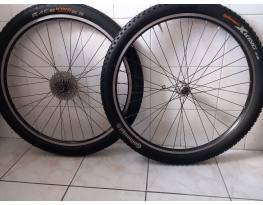 Eladó 26" Shimano Deore XT - Mavic felnifékes kerékszett