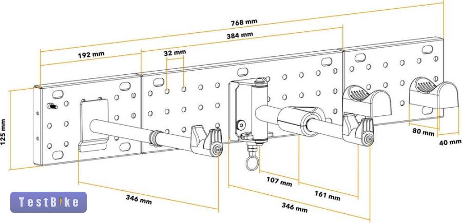 Eladó Alza Ergo Bike Rack kerékpártartó 