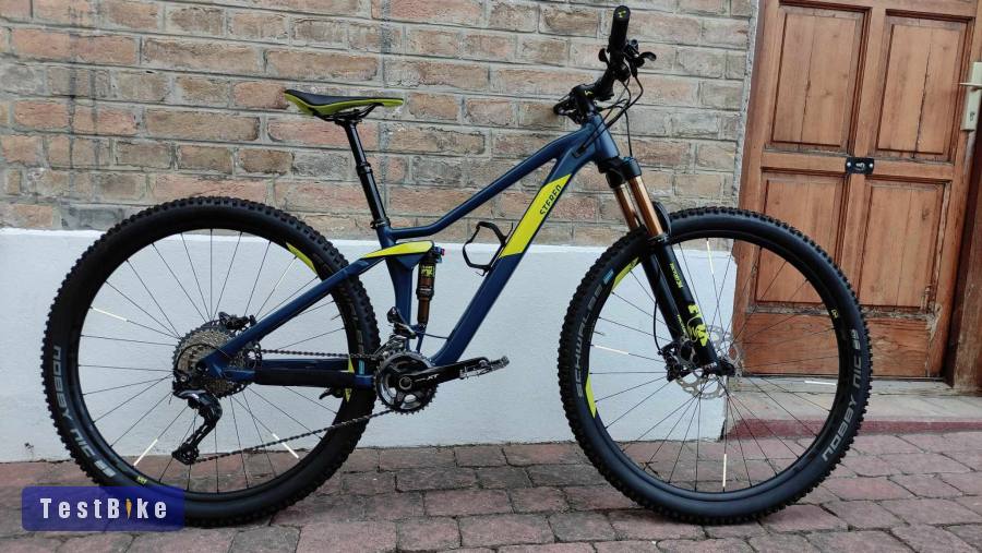 Eladó Cube Stereo 120 SL 29 típus összteleszkópos MTB 