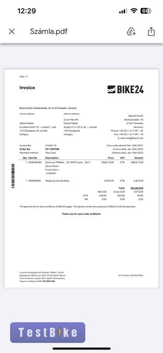 Eladó Dartmoor Primal 29er