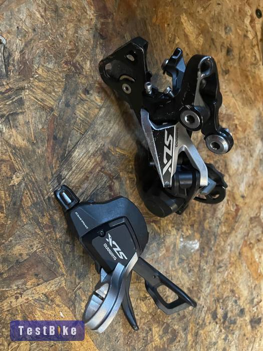 Eladó egy SLX m7000 hátsó váltó +váltókar 11S