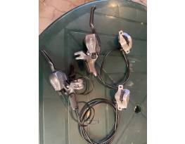 Eladó egy XTR/XT m960/m760 hidraulikus fékváltókar szett