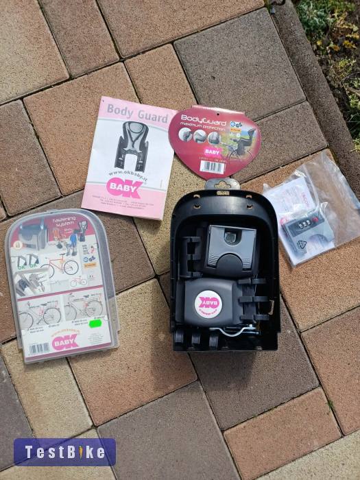 Eladó használt OK Baby Body Guard kerékpáros gyerek ülés