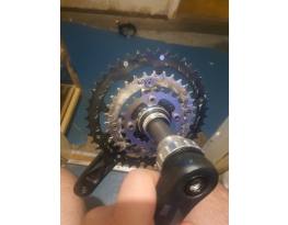 Eladó használt Sunrace m9 hajtokar szett